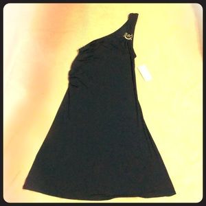 Michael Kors one shoulder cover up dress